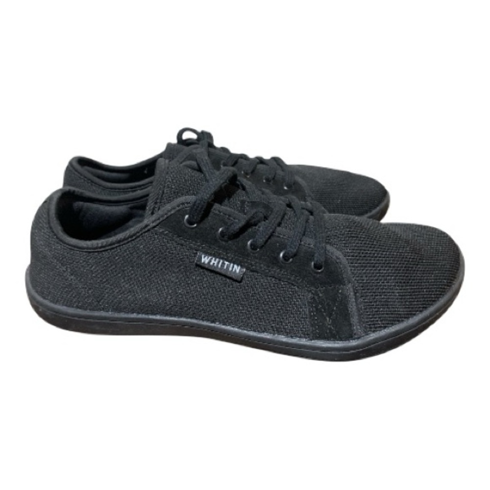 Men’s Whitin Triple Black Minimalist Barefoot Sneakers Size 10.5